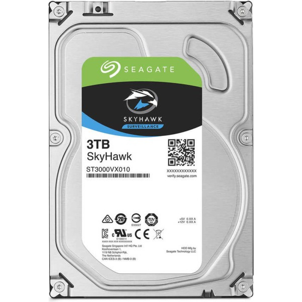 Seagate ST3000VX010 3 Tb 3.5 5900 Rpm Skyhawk Sata Harddisk Sabit Diskler Fiyatı