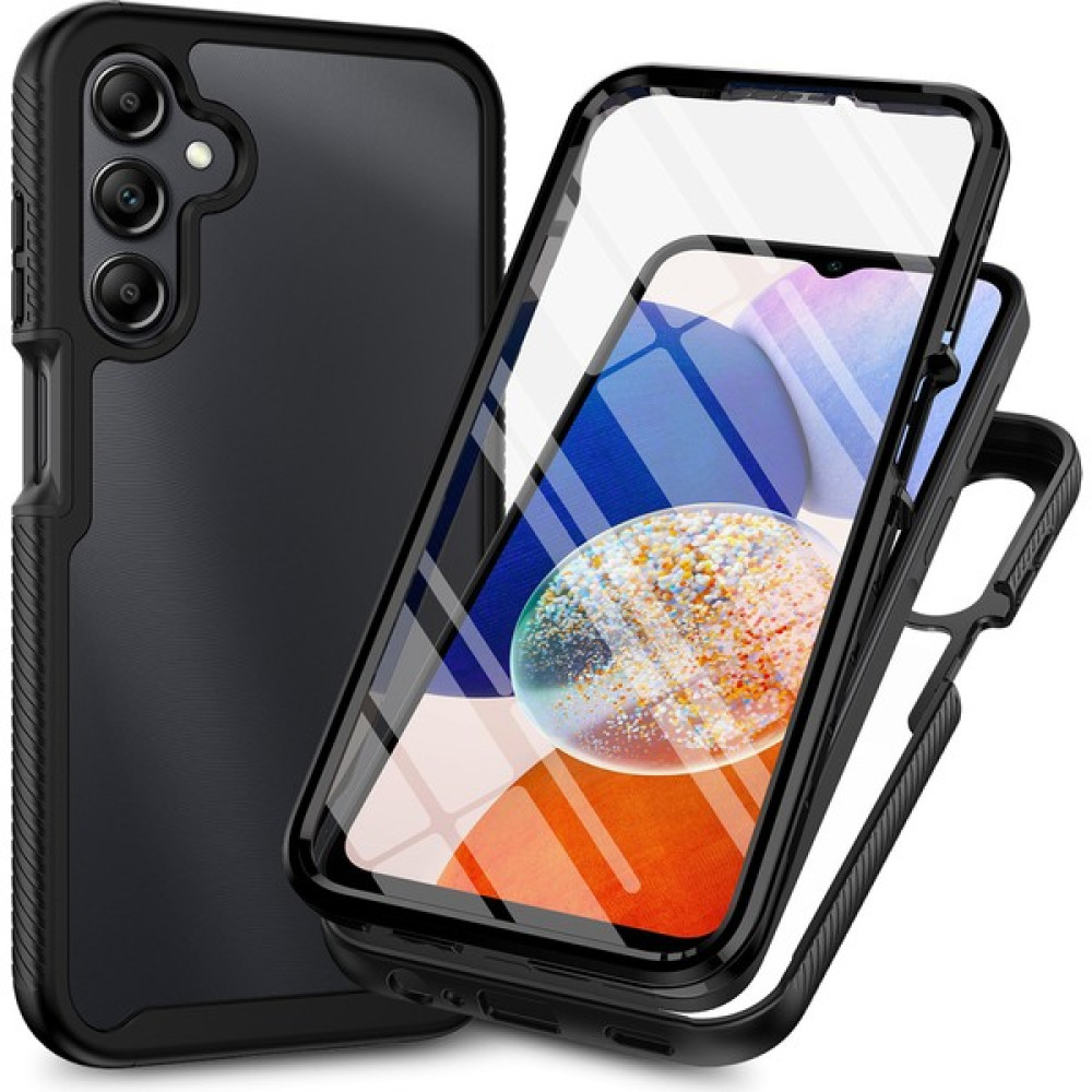 Seashell Digital Samsung Galaxy A15 5g 5g Tam Koruma Kapağı Pet Ekran Koruyucu Telefon Kılıfı (Yurt Dışından) - Siyah Cep Telefonu Kılıfı Fiyatı