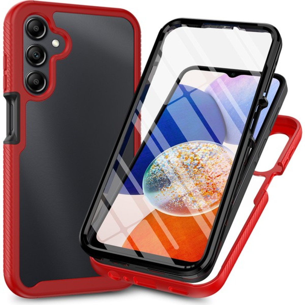 Seashell Digital Samsung Galaxy A15 5g Için Pet Ekran Koruyucu Tam Koruma Kapağı Telefon Kılıfı (Yurt Dışından) - Kırmızı Cep Telefonu Kılıfı Fiyatı