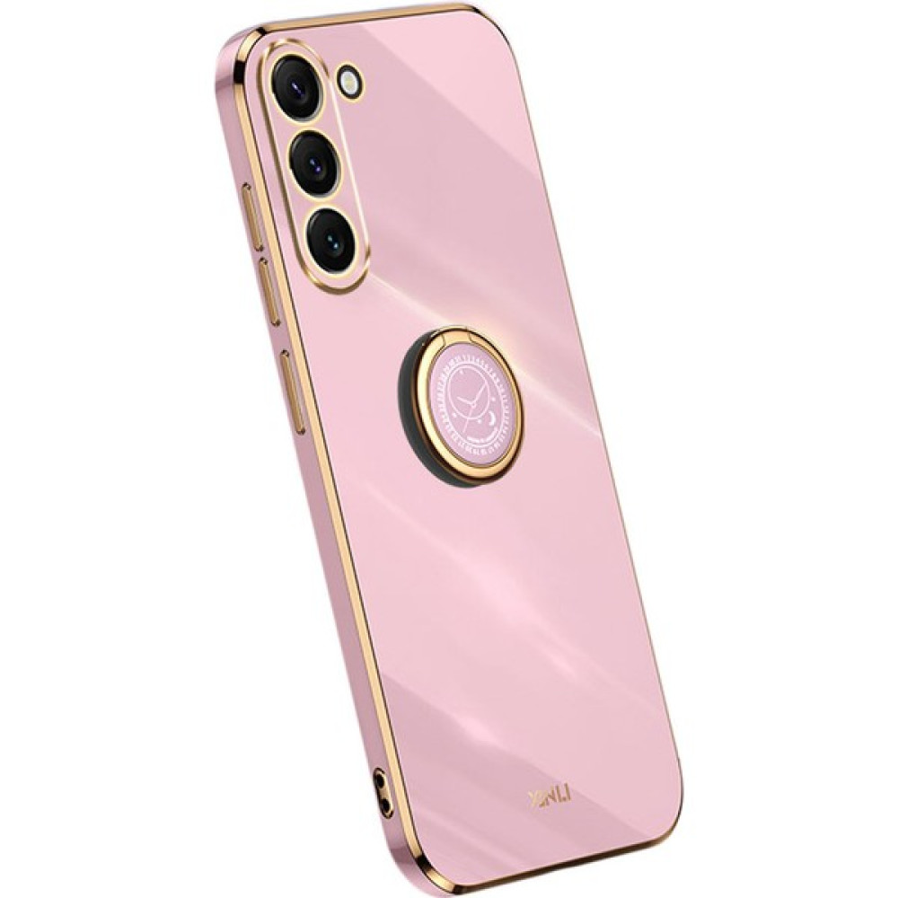 Seashell Digital Samsung Galaxy S23 Ring Kickstand Tpu Cep Telefonu Kapağı Şok Geçirmez Elektro-Taşıma Geri Düzenleme (Yurt Dışından) - Mor Cep Telefonu Kılıfı Fiyatı