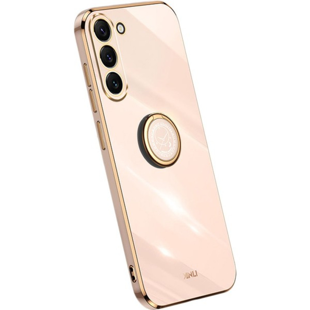 Seashell Digital Samsung Galaxy S23 Ring Kickstand Tpu Cep Telefonu Kapağı Şok Geçirmez Elektro-Taşıma Geri Pembe (Yurt Dışından) Cep Telefonu Kılıfı Fiyatı