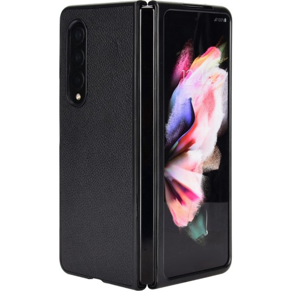 Seashell Digital Samsung Galaxy Z Fold4 Için 5g Çizgi Anti-Çizelge Litchi Doku Pu Deri Kaplamalı Pc Kasa Şok Geçirmez Cep Telefonu Kapak Black (Yur... Cep Telefonu Kılıfı Fiyatı