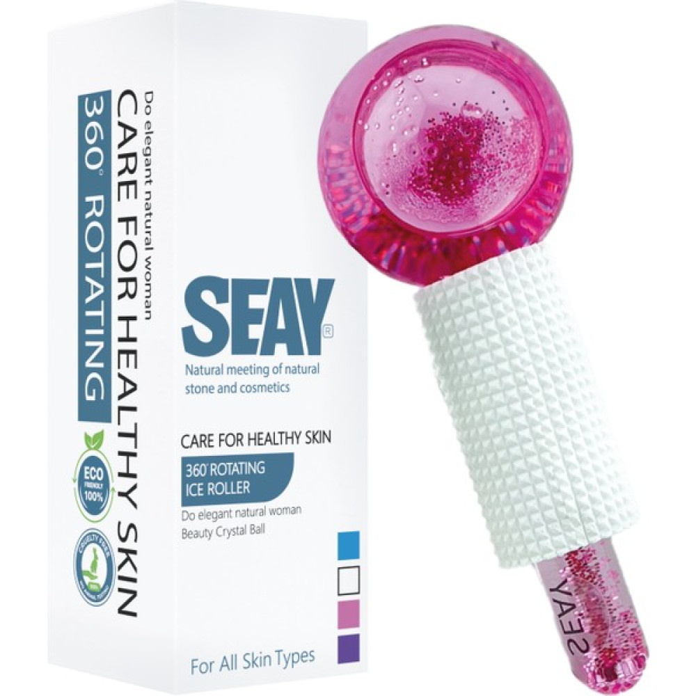 Seay Ice Globe Buz Küresi Soğuk Terapi Topu Masaj Tasarımlı Pembe Renk Masaj Cihazları Fiyatı