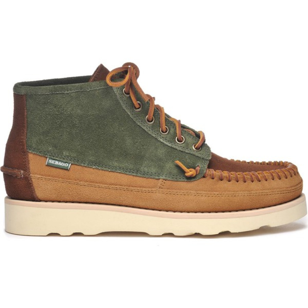 Sebago Kahve - Yeşil Erkek Deri Bot 7001HH0 Erkek Botları Fiyatı