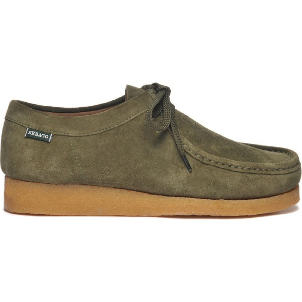Sebago Süet + Deri Yeşil Erkek Günlük Ayakkabı 7001IX0 Erkek Günlük Ayakkabıları Fiyatı