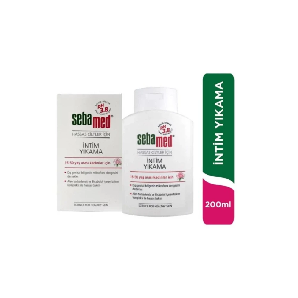 Sebamed 3.8 Hassas Ciltler Için Intim Yıkama 15-50 Yaş Arası Kadınlar Için 200 Ml Genital Bölge Temizliği Fiyatı