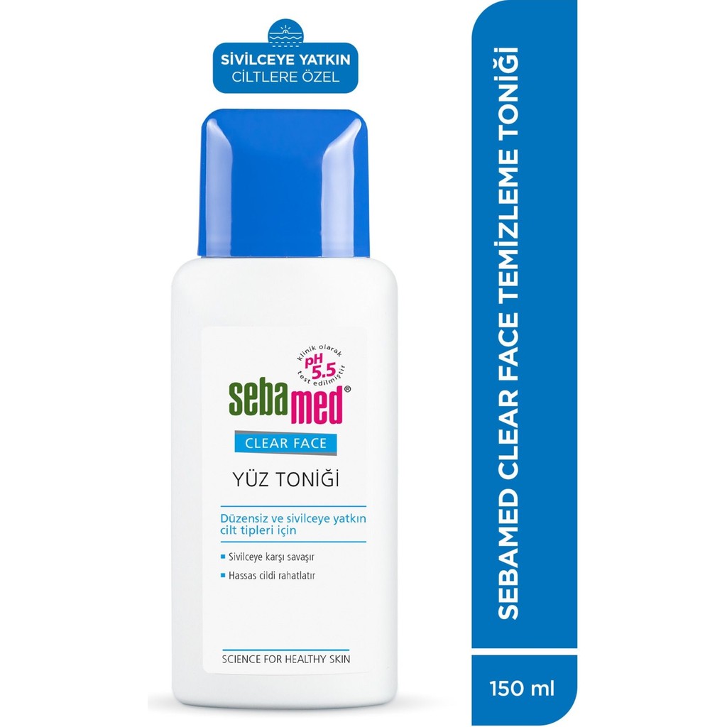 Sebamed Clear Face Temizleyici Yüz Toniği 150 ml Akne ve Sivilce Bakımı Fiyatı