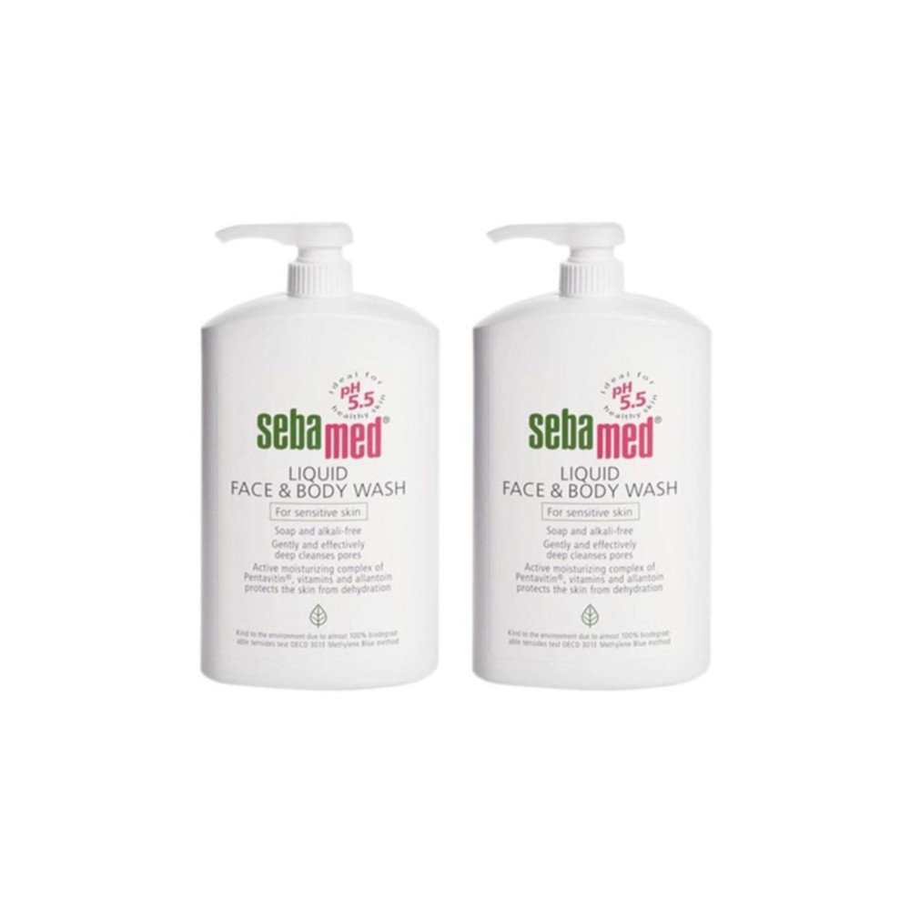 Sebamed Likit Yüz ve Vücut Temizleme Jeli 1000 ml X 2 Adet Cilt Temizleme ve Peeling Fiyatı
