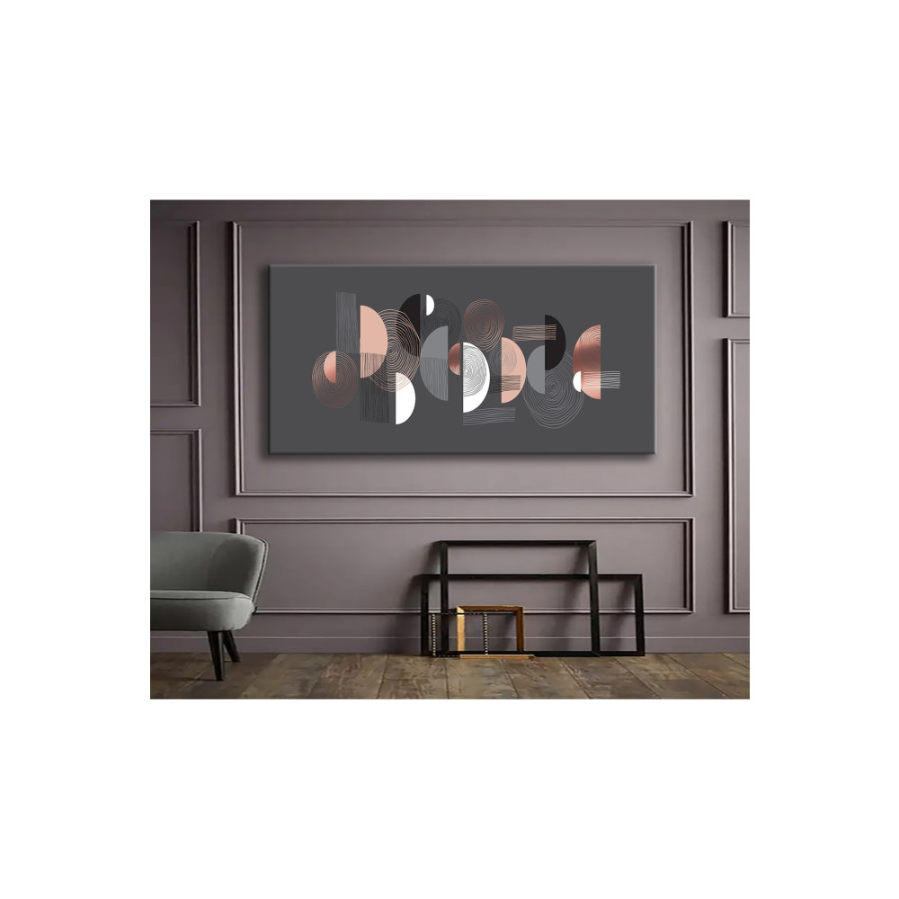 Sebenta Dekoratif Pastel Tasarım Kanvas Tablo 50 x 100 Beden Tablo & Poster Fiyatı