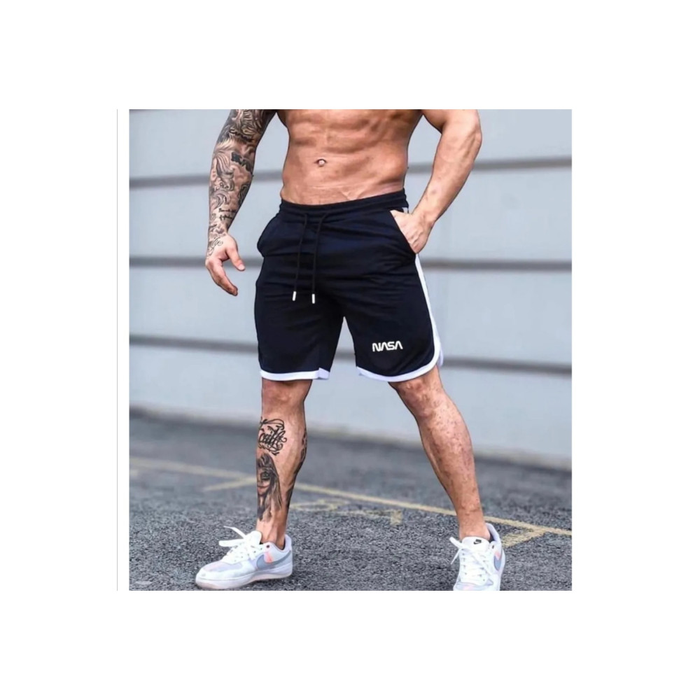 Sebesta Fashion SEBESTA FASHİON Basketbol Antreman Sporcu Şortu Çizgi Detaylı Nasa Baskılı SEBESTAFASHİON98 L Beden Şort & Kapri (Outdoor) Fiyatı