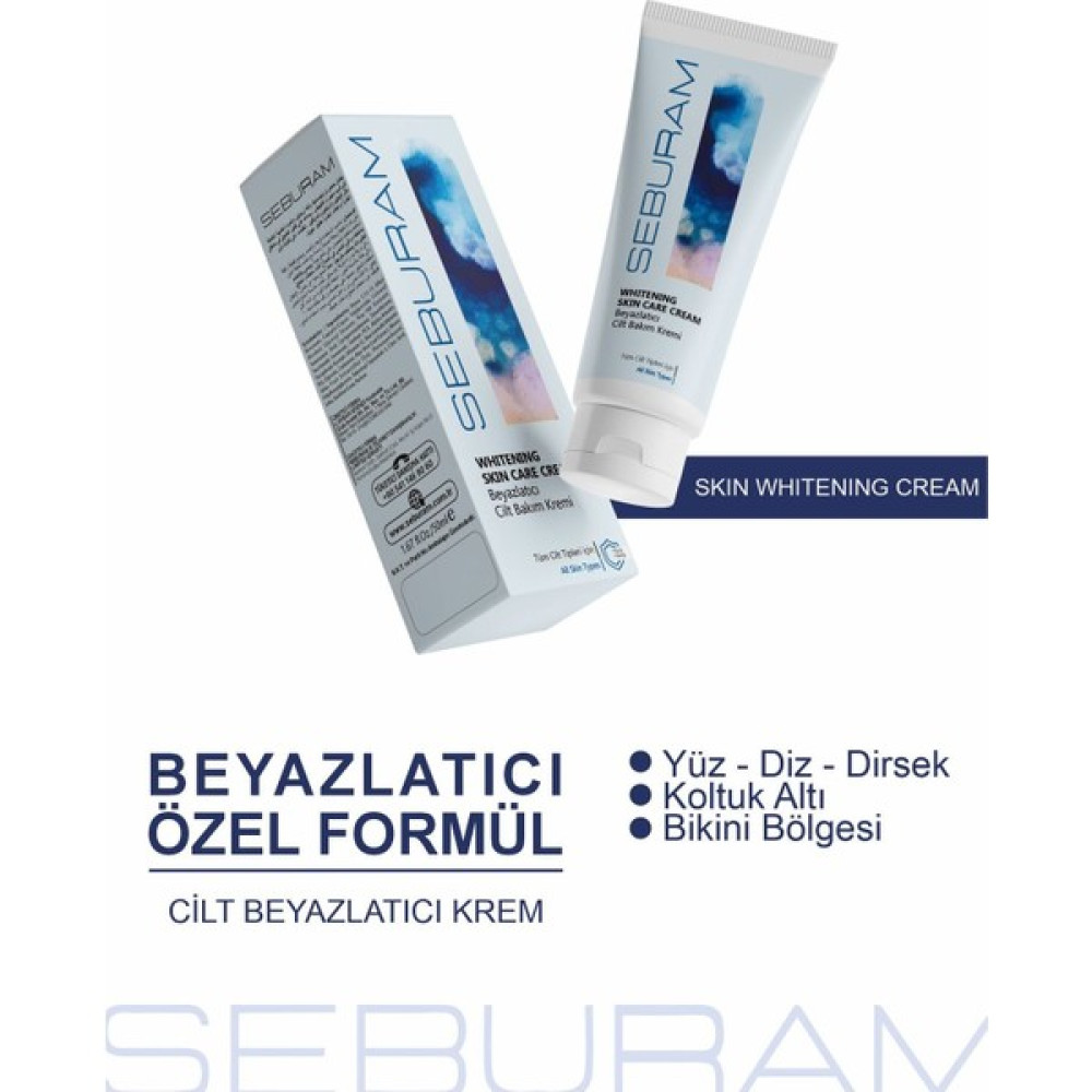 Seburam Leke Karşıtı Yüz & Cilt Beyazlatıcı Leke Kremi 50ML Leke Kremi Fiyatı