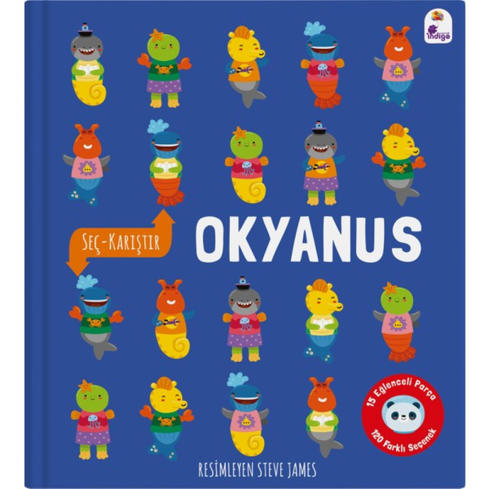 Seç – Karıştır : Okyanus (15 Eğlenceli Parça, 120 Farklı Seçenek) Çocuk Öykü Fiyatı