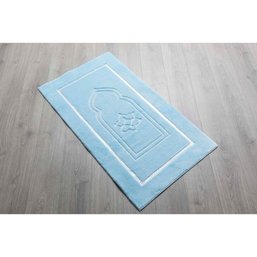 Secdem Açık Mavi Açık Mavi Peluş Seccade - 120 x 70 cm Seccade Fiyatı