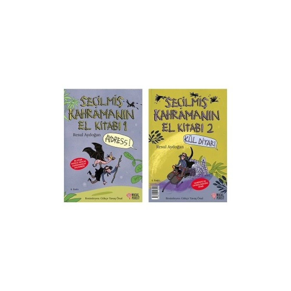 Seçilmiş Kahramanın El Kitabı 1-2 (2 Kitap Set) Çocuk Öykü Fiyatı