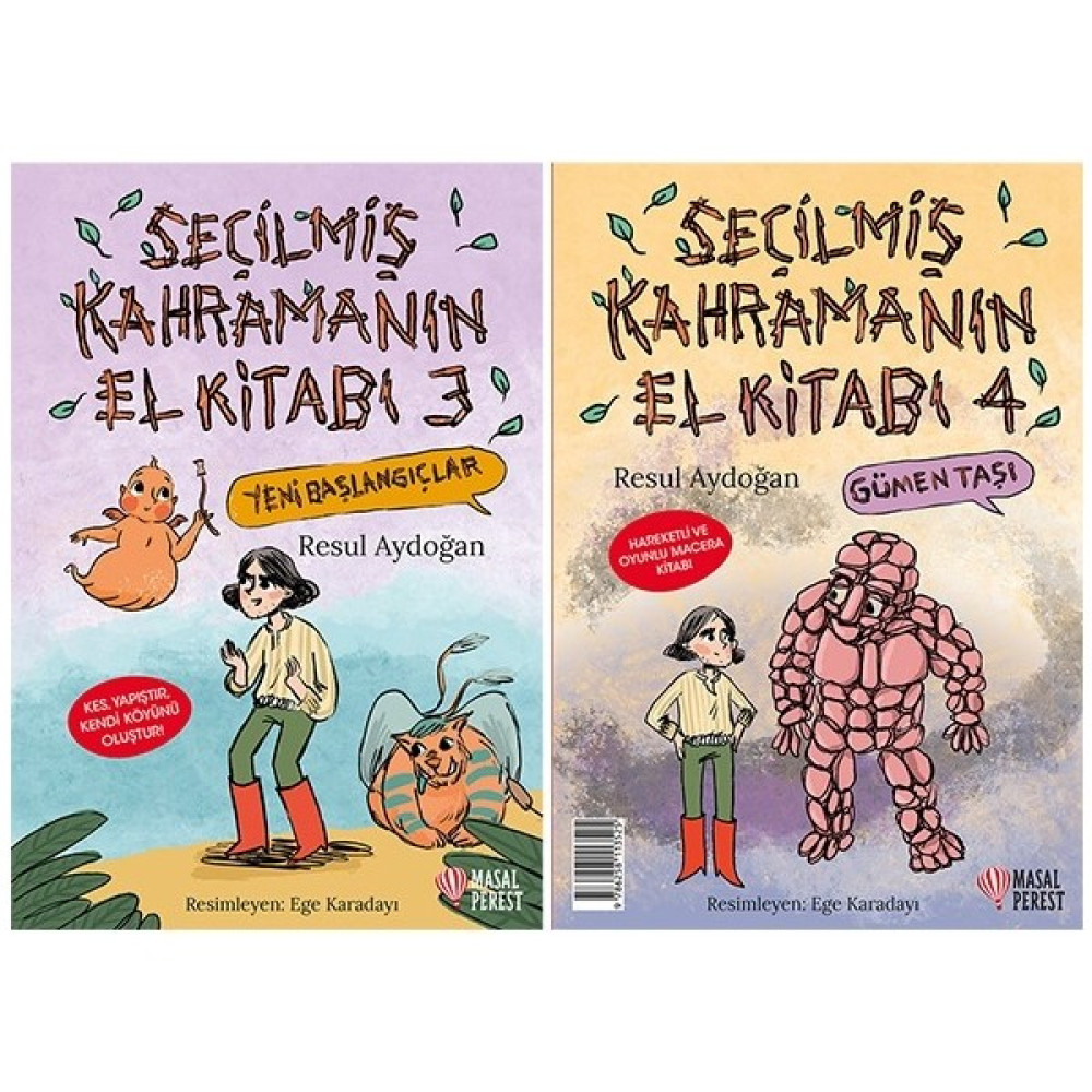 Seçilmiş Kahramanın El Kitabı 3 - 4 Yeni Başlangıçlar Gümen Taşı - Resul Aydoğan Çocuk Öykü Fiyatı