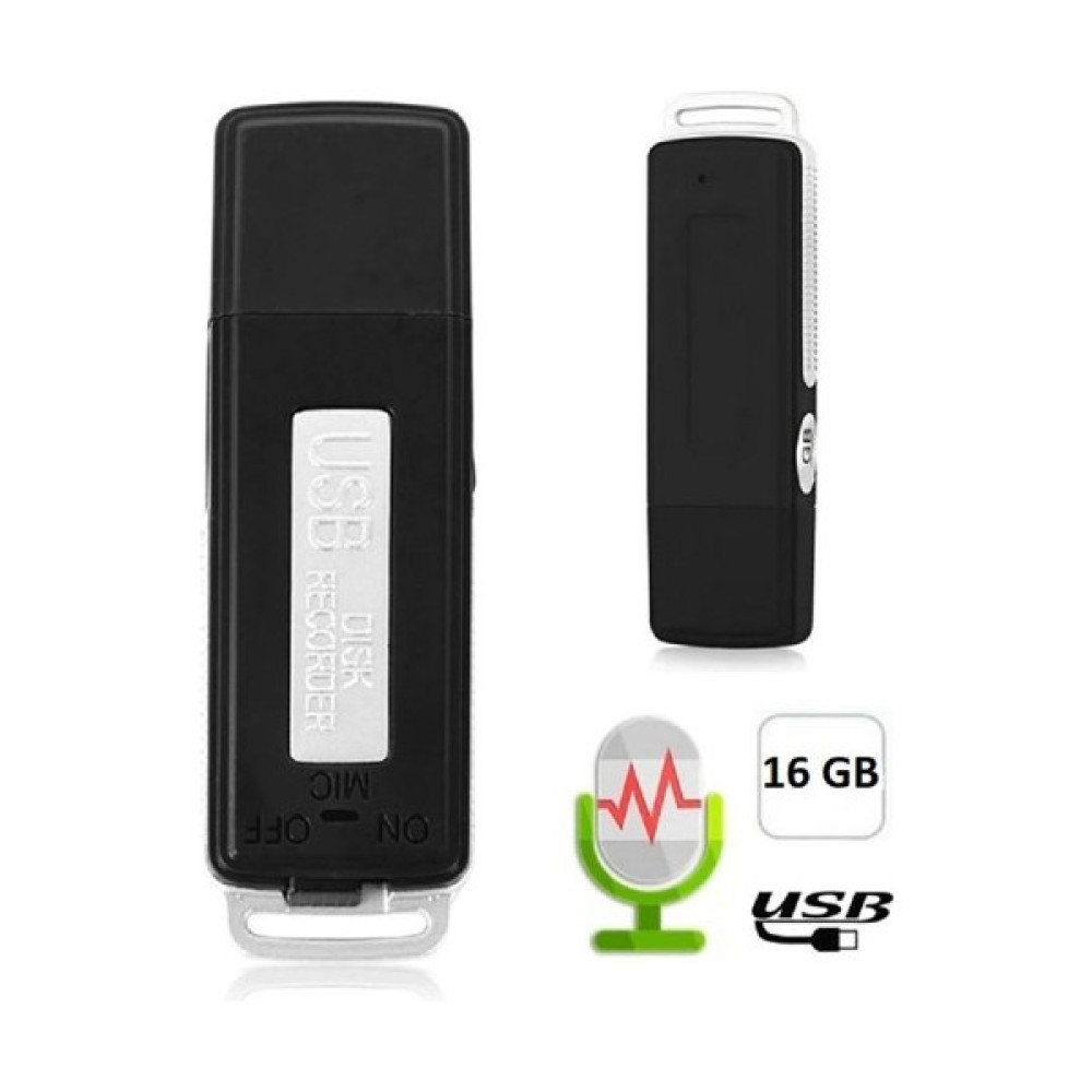 Seçkin Hediyelik 16 GB Sese Duyarlı USB Ses Kayıt Cihazı Kingboss Kb-Iı Siyah Ses Kayıt Cihazları Fiyatı