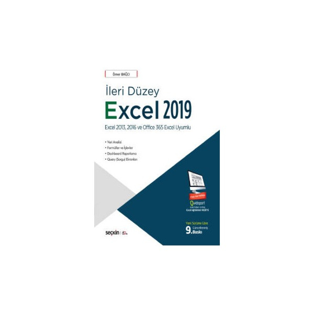 Seçkin Yayıncılık Excel 2013, 2016 ve Office 365 Excel Uyumluileri Düzey Excel 2019 Veri Analizi – Formüller ve Işlevler Dashboard Raporlama – Quer... Ders Sınav Kitapları Fiyatı