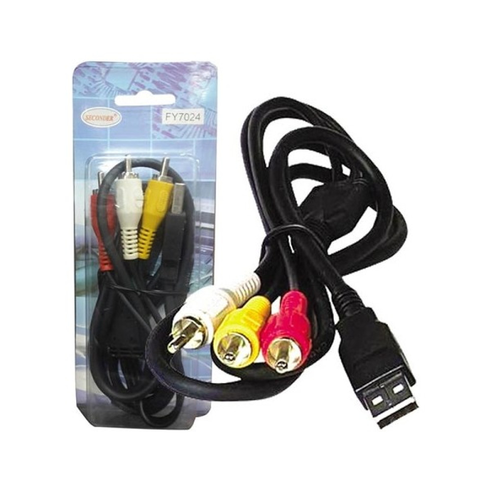 Seconder 3 Rca + USB Çevirici 1.2 Metre Kablo Oto Boyaları Fiyatı