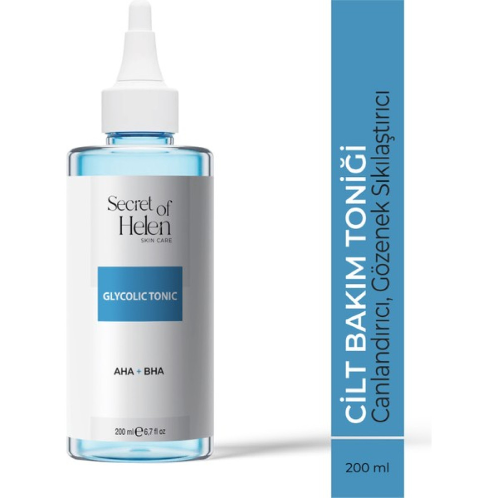 Secret Of Helen Glikolik Asit Tonik 200 ml |canlandırıcı & | Aha Bha Glycolic Acid Oto Boyaları Fiyatı