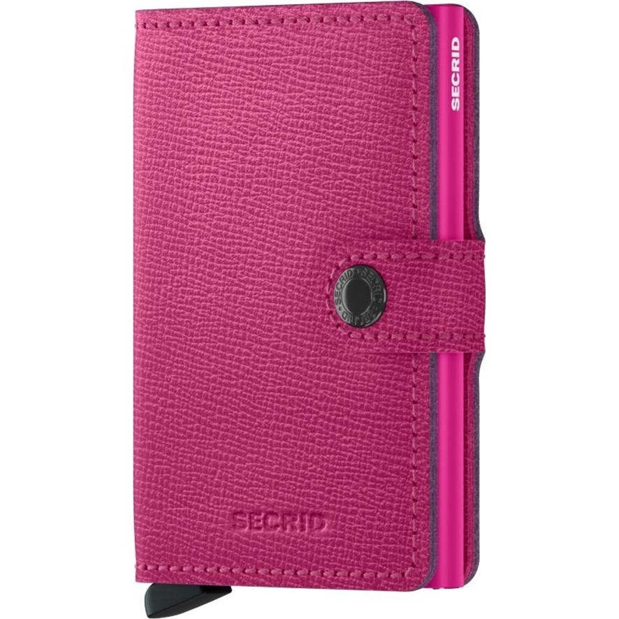 Secrid Miniwallet Crisple Fuchsia, N/a - %100 Orjinal Avrupa Derisi Cüzdan Diğer Fiyatı