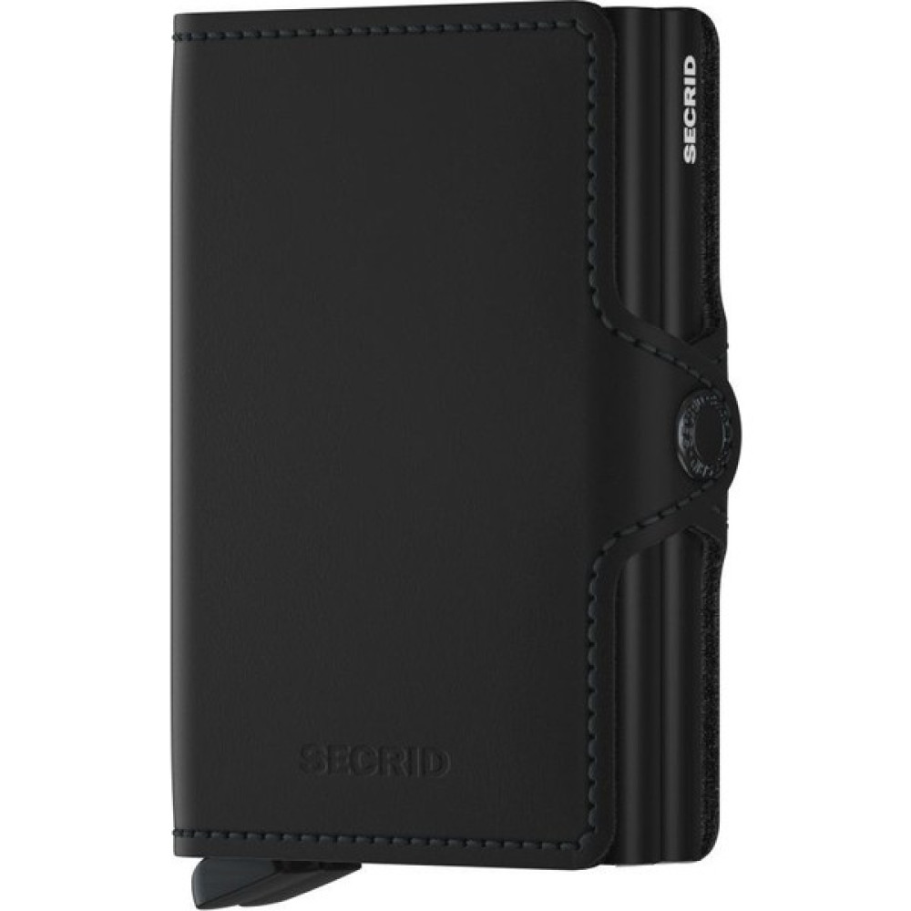 Secrid Twinwallet Matte Black, N/a - %100 Orjinal Avrupa Derisi Ikiz Cüzdan Bayan Cüzdan Fiyatı