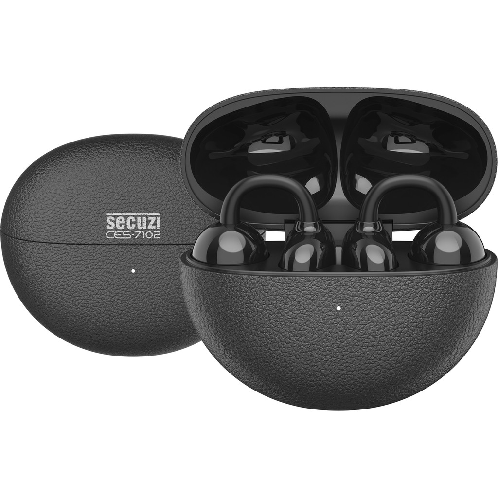 Secuzi Opentype Free Clip Bluetooth Kulaklık 3. Nesil Deri Hissiyatı - Siyah Bluetooth Kulaklık Fiyatı