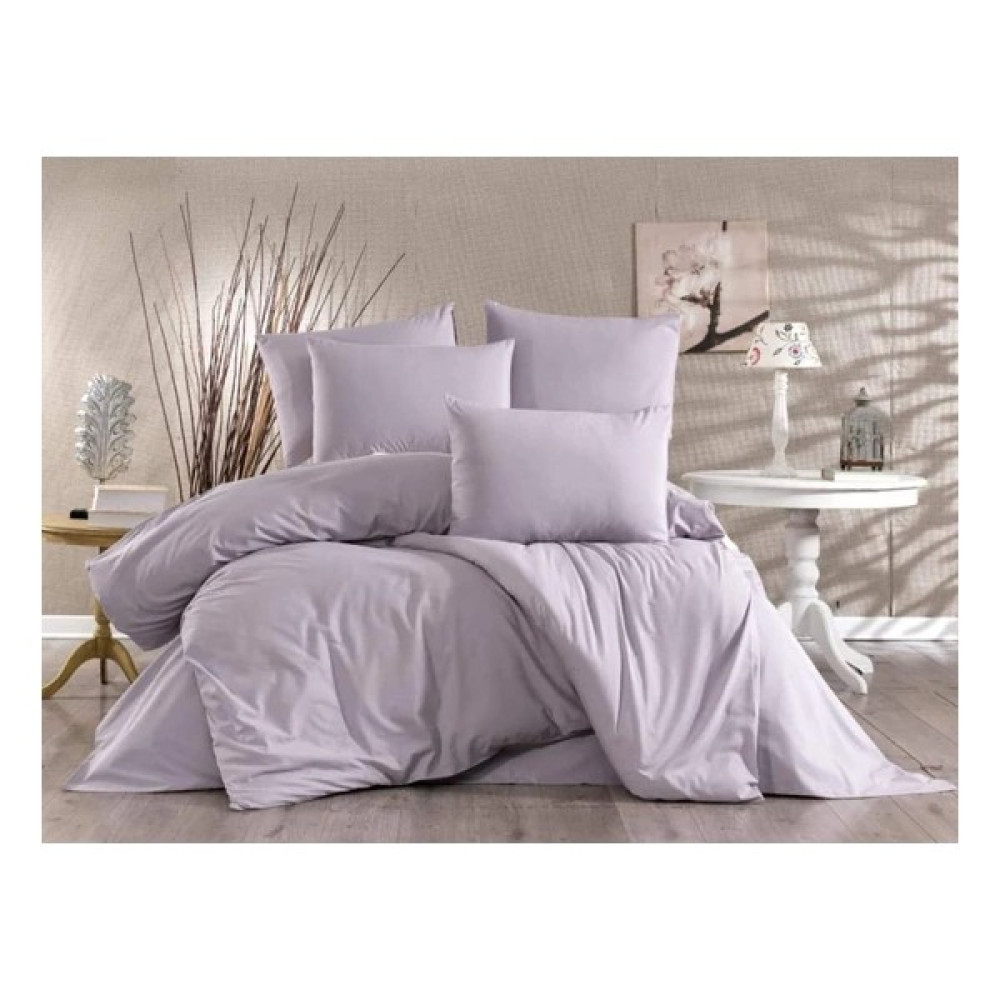 Sedali Home Çarşafı Lastikli Lila Renk Çift Kişilik Nevresim Takımı - 180 x 230 cm Nevresim Takımı Fiyatı