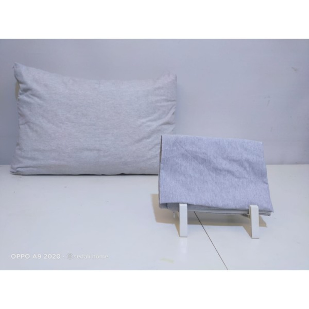 Sedali Home Düz Açık Gri Renk Yastık Kılıfı 1 Adet - 50 x 70 cm Yastık Kılıfı Fiyatı