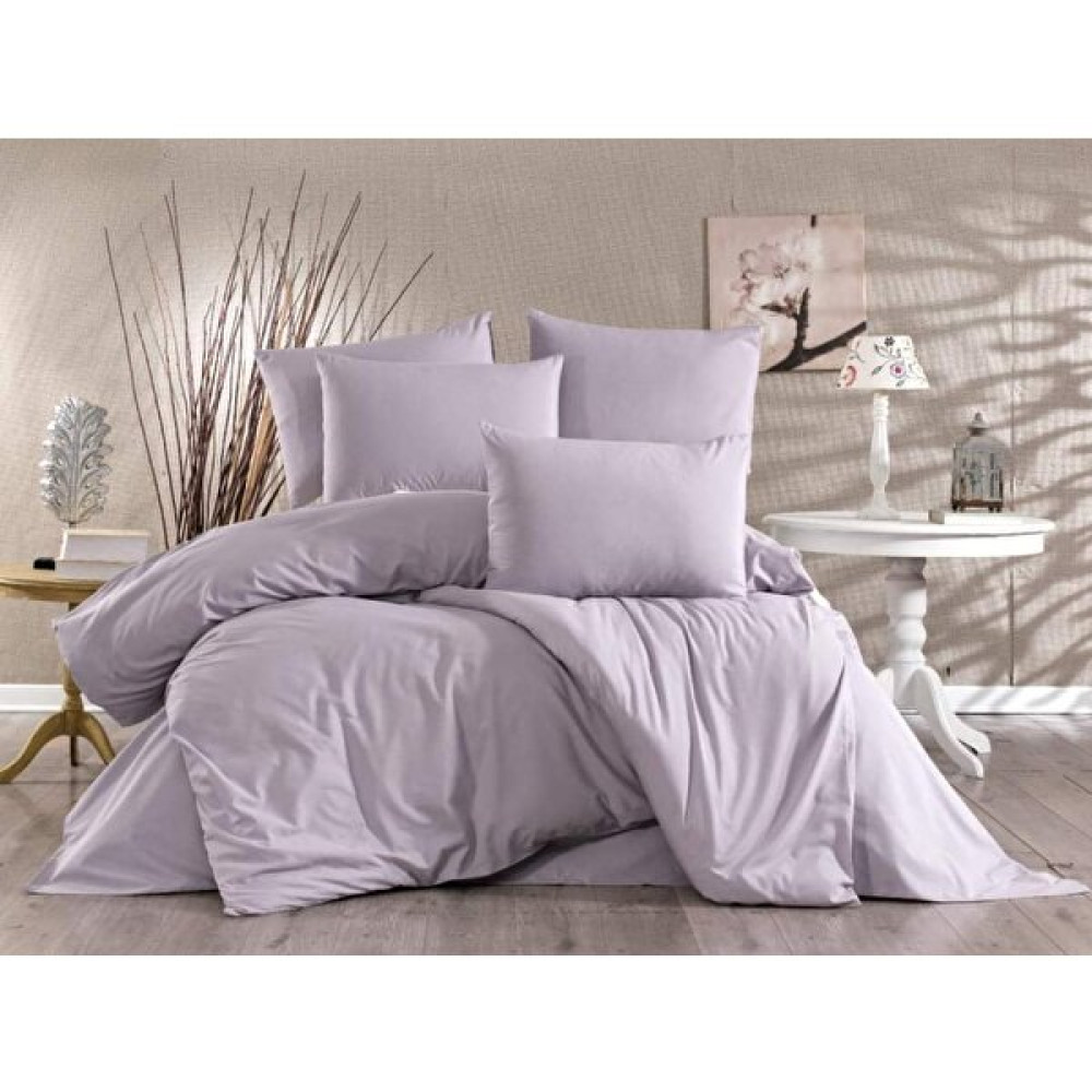 Sedali Home Set - Lila Renk Tek Kişilik Renk Nevresim  Seti - 160 x 230 cm Nevresim Takımı Fiyatı