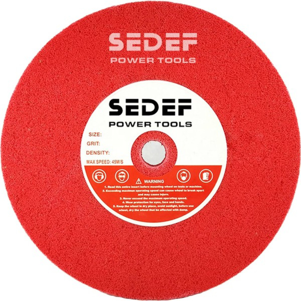Sedef Power Tools 250X30X25 mm Kırmızı Skoç Elyaf Zımpara Taşı 4pb 320 Kum Oto Boyaları Fiyatı