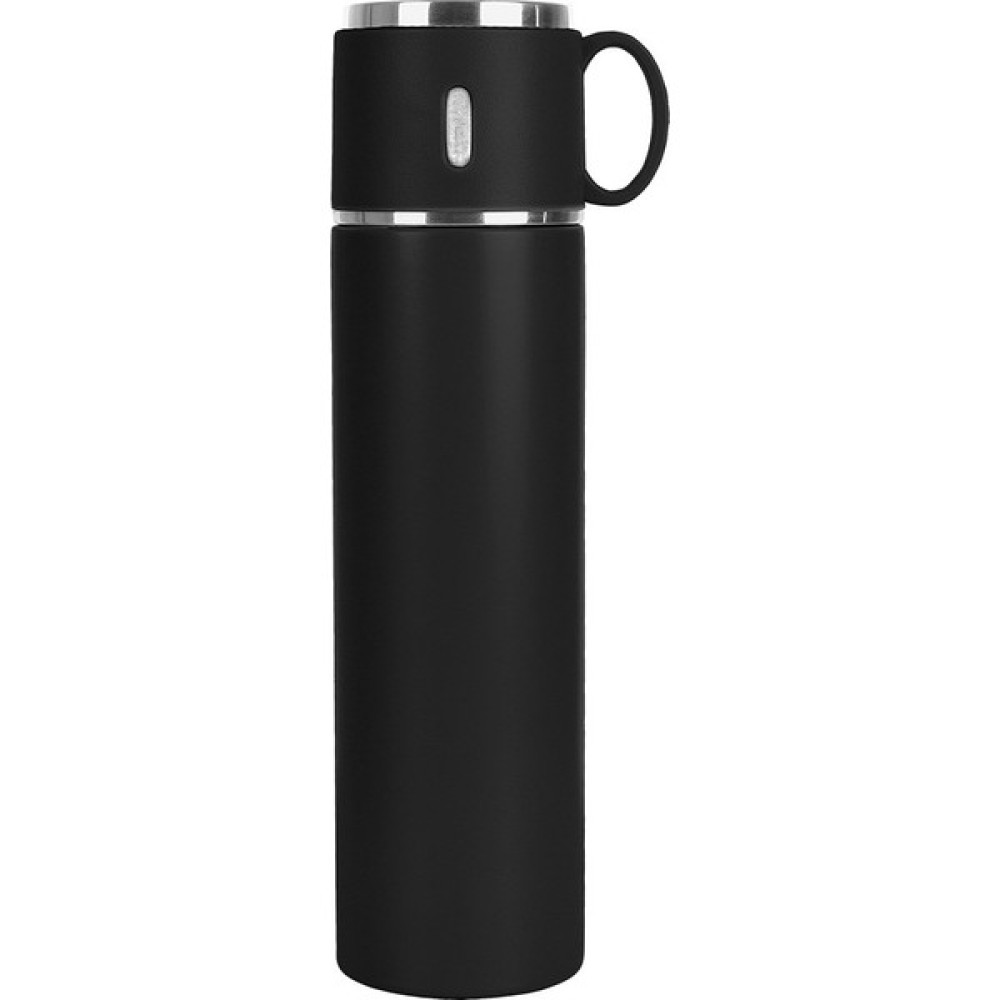 Sedef Silver Çelik Termos Bardak 580 ml Bardaklı Thermos Mug Kupa Araç Termos Coffee Cup SDF526 Tea Cups Kamp Mutfağı Fiyatı
