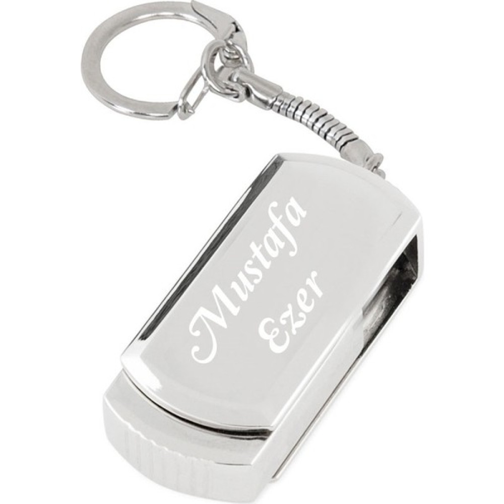 Sedef Silver Kişiye Özel Anahtarlık Zincirli Halkalı Hediyelik Kutulu Isimli USB Flash Bellek 32 GB - Gümüş Flash Bellekler Fiyatı