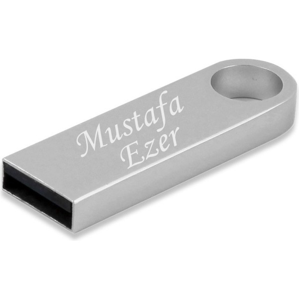 Sedef Silver Kişiye Özel Anahtarlık Zincirli Hediyelik Kutulu USB Flash Bellek 32 GB - Metal Flash Bellekler Fiyatı