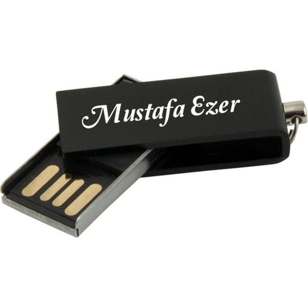 Sedef Silver Kişiye Özel Siyah Metal Kutulu Mini Hediyelik USB Flash Bellek 32 GB Flash Bellekler Fiyatı