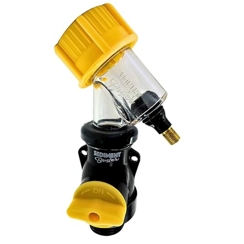 Sediment Buster - Water Heater Cleaning and Flushing Tool - Breaks up clogs, stirs and removes sediment and dirt from Electric or Gas Water Heaters - User Friendly