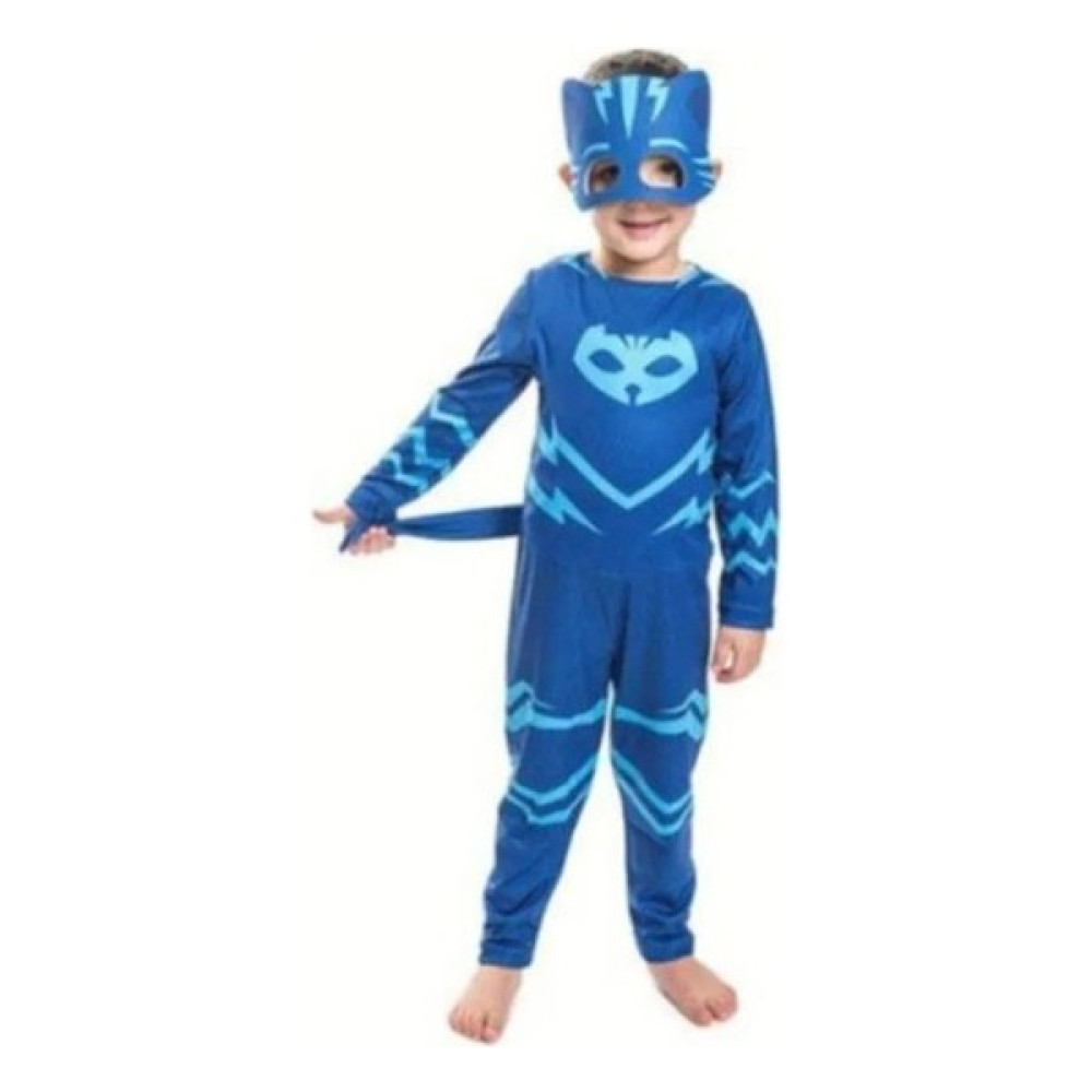 Sedirli Pj Mask Kostüm Pijamaskeliler Kedi Çocuk Kostüm - Catboy Tulum + Maskeli Set - L - Renkli Oyuncak Fiyatı