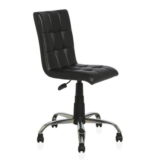 Seduna Duru Siyah Deri Ofis Çalışma Koltuğu
