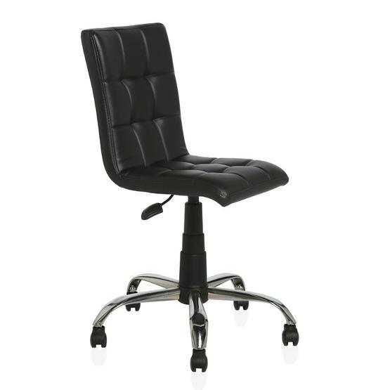 Seduna Duru Siyah Deri Ofis Çalışma Koltuğu