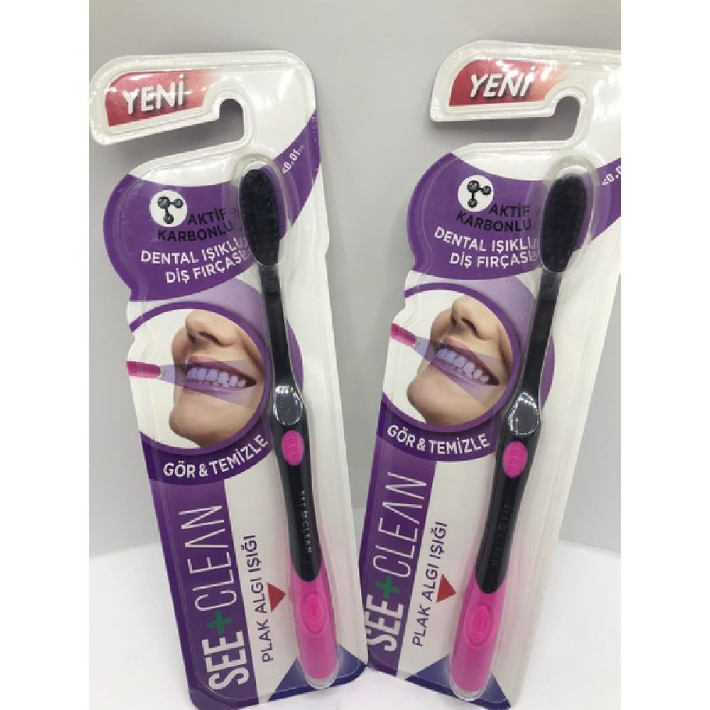 See+Clean Plak Işıklı Diş Fırçası PEMBE Diş Macunları Fiyatı