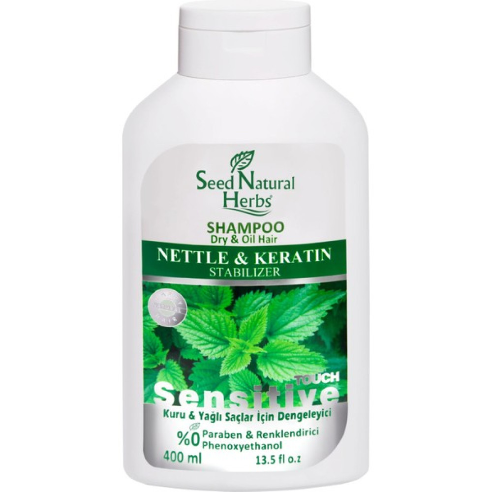 Seed Natural Herbs 400ML Isırgan otlu Keratin Şampuan Şampuan ve Saç Kremi Fiyatı