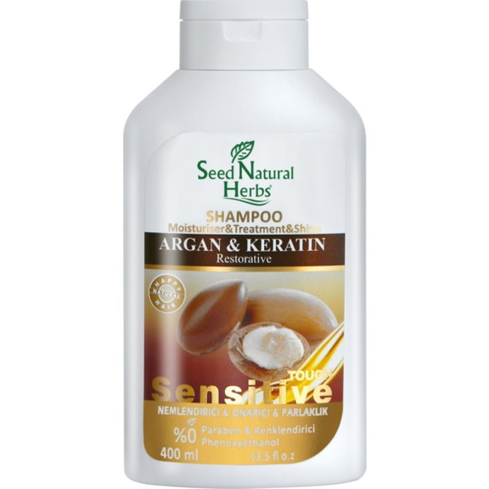 Seed Natural Herbs Argan Keratin Şampuan 400 Ml Şampuan ve Saç Kremi Fiyatı