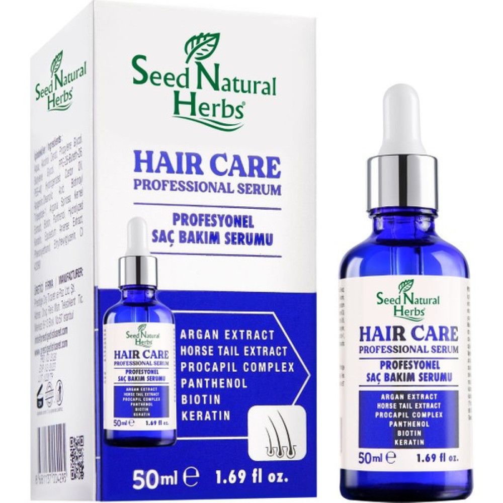 Seed Natural Herbs Dökülme Karşıtı Profesyonel Mavi Serum 50 ML Saç Bakım Maskeleri & Serumlar & Spreyler Fiyatı