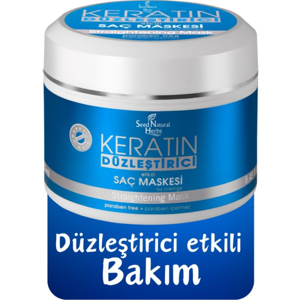 Seed Natural Herbs Düzleştirici Keratin Maske 250 ML Saç Bakım Maskeleri & Serumlar & Spreyler Fiyatı