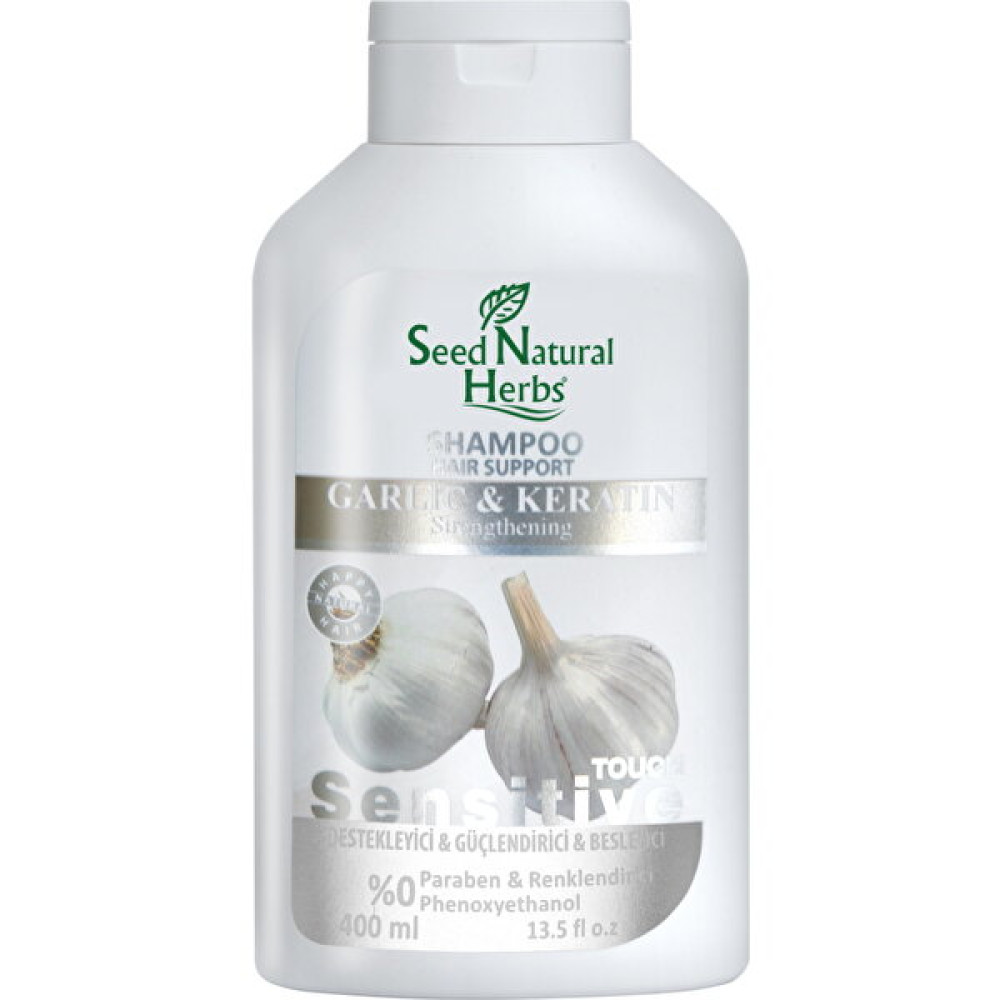 Seed Natural Herbs Sarımsaklı Şampuan 400 Ml Keratinli Şampuan ve Saç Kremi Fiyatı