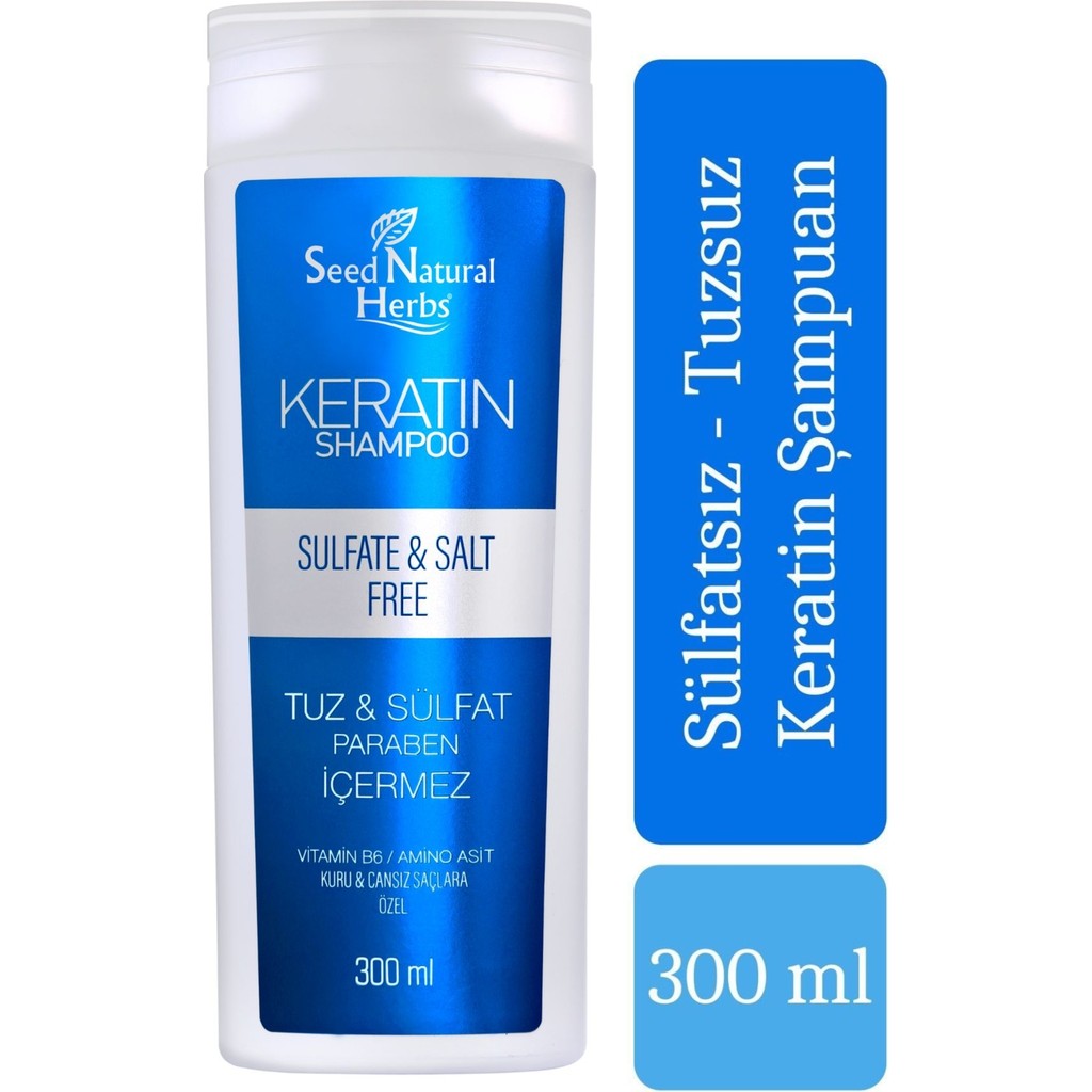 Seed Natural Herbs Sülfatsız Tuzsuz Keratin Şampuan 300 Ml Evcil Hayvan Ürünleri Fiyatı