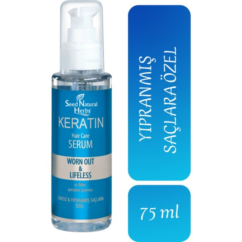 Seed Natural Herbs Yıpranmış Saçlar İçin Macadamia Keratin Saç Serumu 75 Ml Oto Boyaları Fiyatı