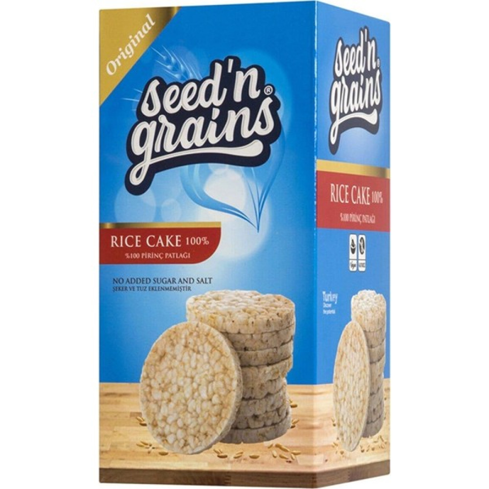 Seed'n Grains Glutensiz Pirinç Patlağı 135 gr Diğer Fiyatı