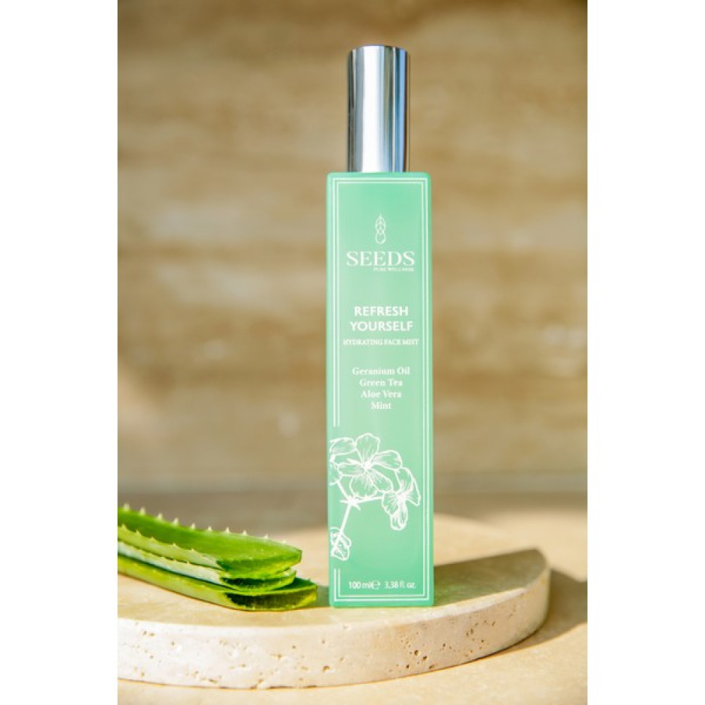 Seeds Nemlendirici Canlandırıcı Yüz Misti - Itır, Aloe Vera, Yeşil Çay - 100 ml Cilt Temizleme ve Peeling Fiyatı