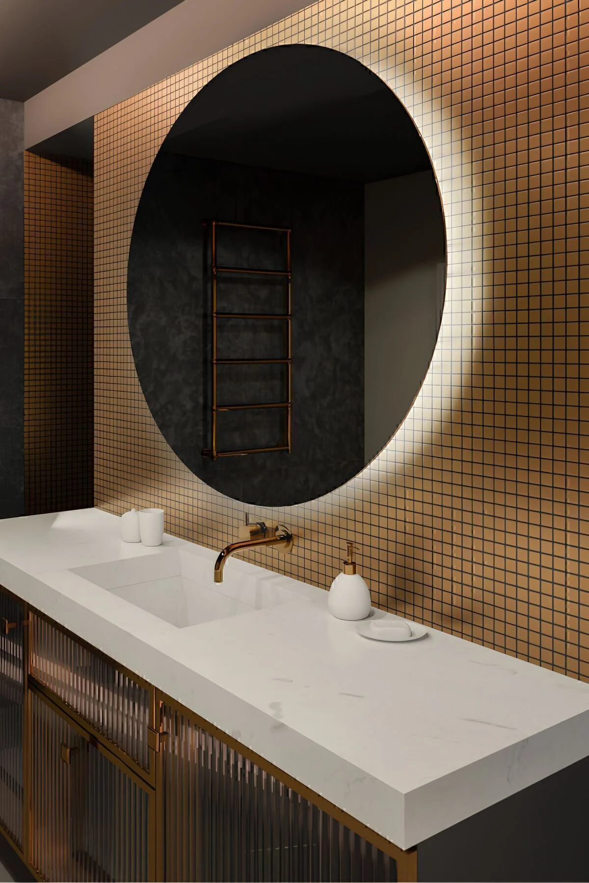 seelfhome 60cm Gün Işığı Ledli/banyo Aynası/makyaj Aynası/yuvarlak Ayna" Banyo Aynası Fiyatı