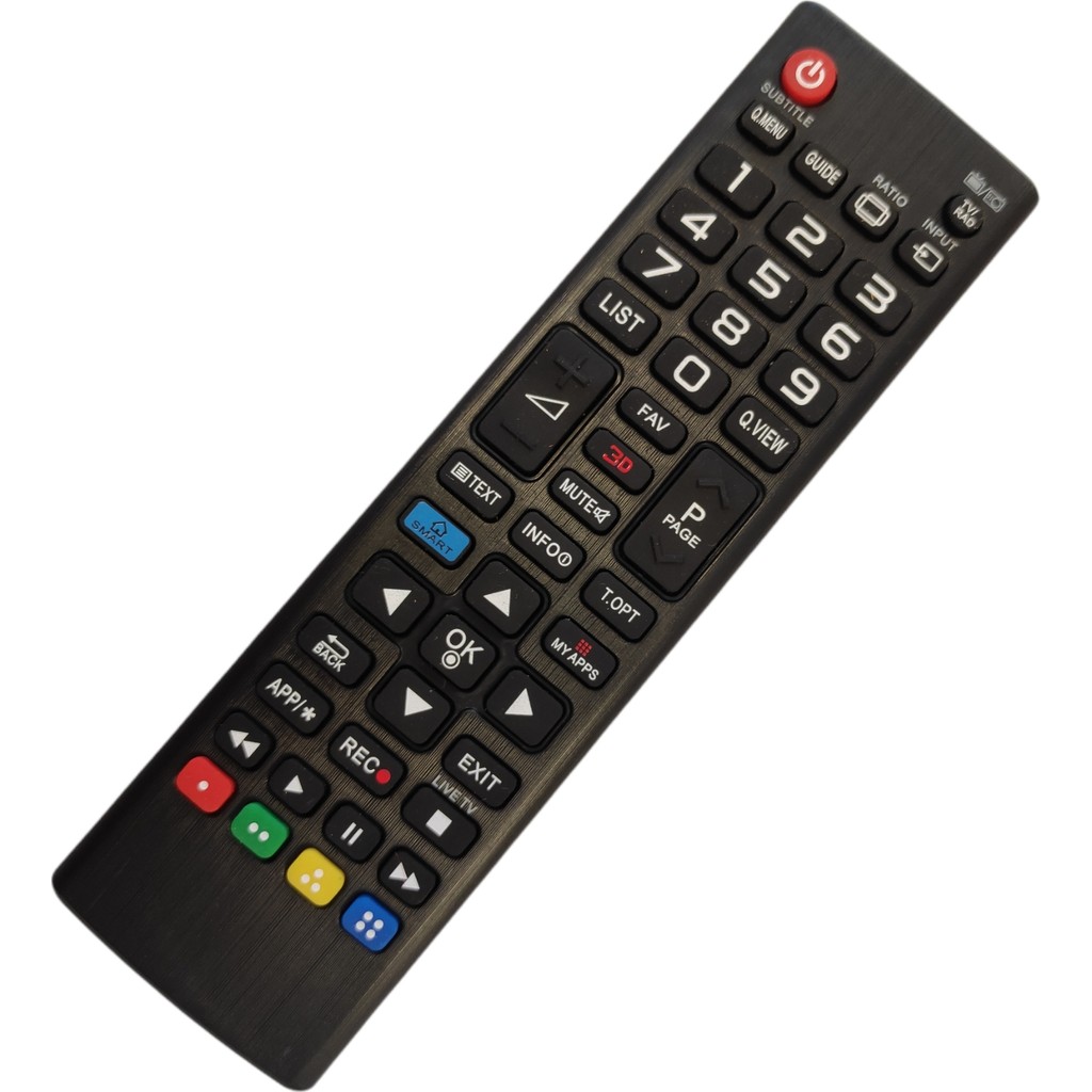 Seetech Lg Universal My Apps Tüm Modeller Ile Uyumlu Küçük Siyah Uzaktan Kumanda TV Aksesuarları Fiyatı